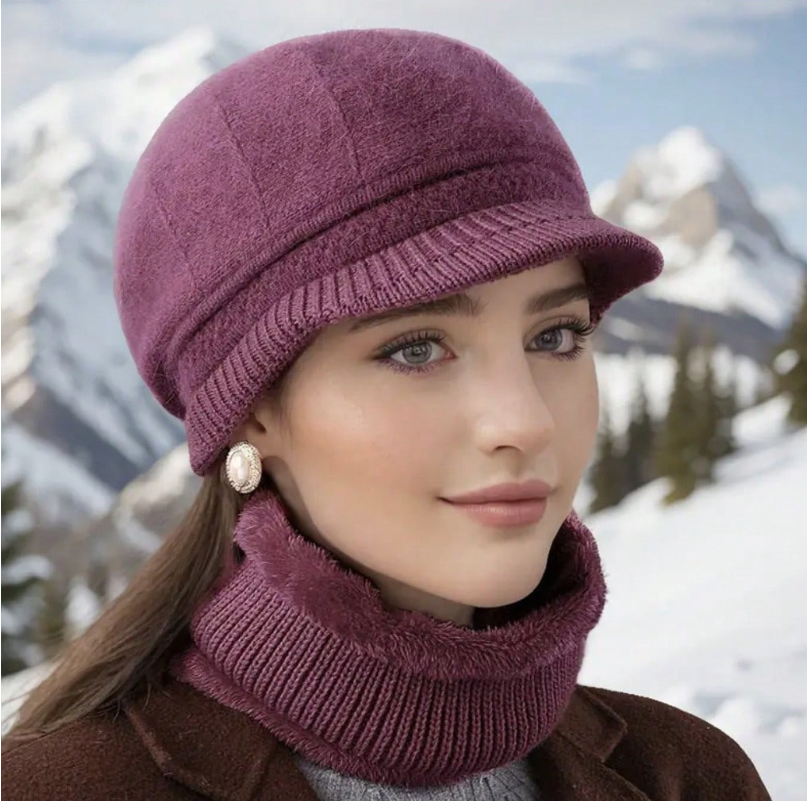 Cappello Donna Lavorato a Maglia