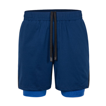 Pantaloncini Sportivi Uomo – Quick-Dry a Quadretti, Casual Estivi