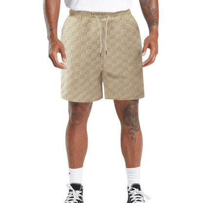 Shorts Uomo Quadrettati Cinque Punti – Larghi, Sportivi e Casual