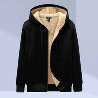 Felpa intrerno in peluche calda per l'inverno casual sportiva