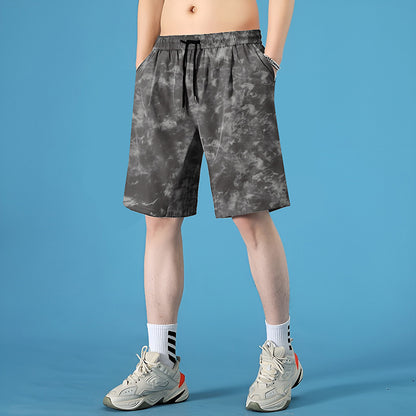 Pantaloncini Uomo Quick-Dry da Mare – Shorts Estivi Soakable in Poliestere