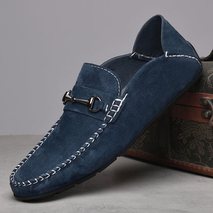 Scarpe Uomo Casual in Pelle Scamosciata – Traspiranti e Confortevoli