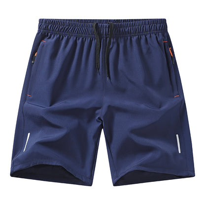 Pantaloncini Sportivi Uomo Estivi in Ice Silk – Quick Dry, Traspiranti, Larghi, Perfetti per Basket, Allenamento e Palestra