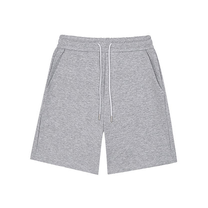 Shorts Uomo Sportivi in Maglia Traspirante – Stile Giapponese, con Coulisse Casual