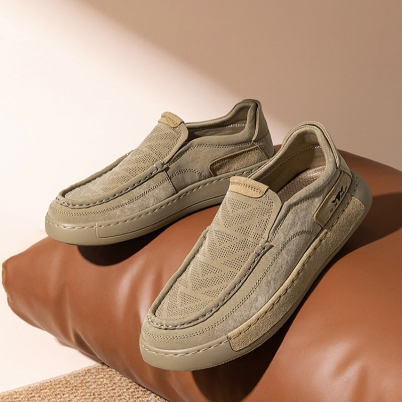 Scarpe Uomo Casual Slip-on – Leggere, Comode e Suola Morbida