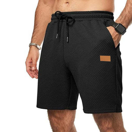 Shorts casual con elastico in vita e coulisse