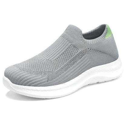 Women's Shoes Sports Soft Bottom Trendy Flying Woven