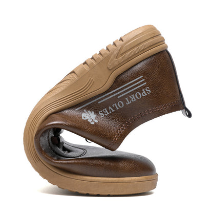 Scarpe Uomo Casual Allacciate – Pelle Sintetica, Comode e Versatili