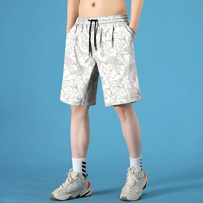 Pantaloncini Uomo Quick-Dry da Mare – Shorts Estivi Soakable in Poliestere