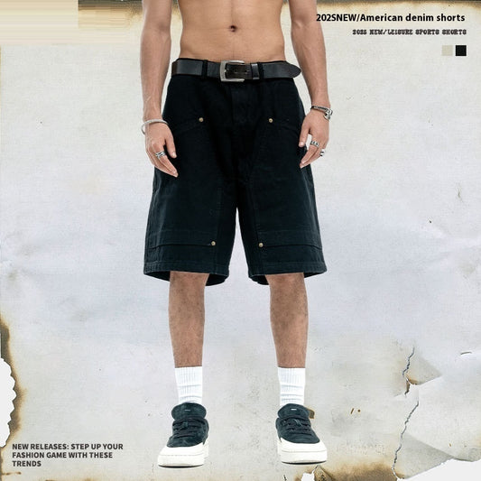 Shorts Uomo in Cotone Puro – Casual, Workwear e Tempo Libero, Modello “Fifth Pants”