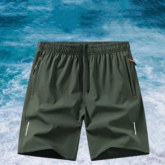 Pantaloncini Sportivi Uomo Estivi in Ice Silk – Quick Dry, Traspiranti, Larghi, Perfetti per Basket, Allenamento e Palestra