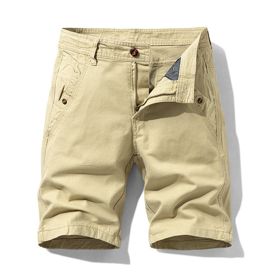 Pantaloni Uomo in Cotone – Casual Overalls dritti basic
