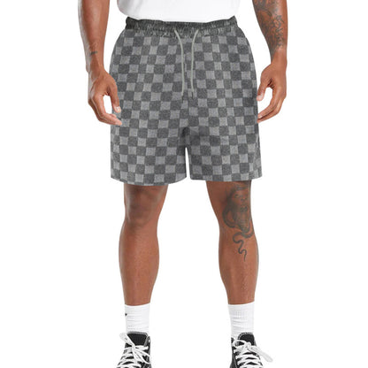 Shorts Uomo Quadrettati Cinque Punti – Larghi, Sportivi e Casual
