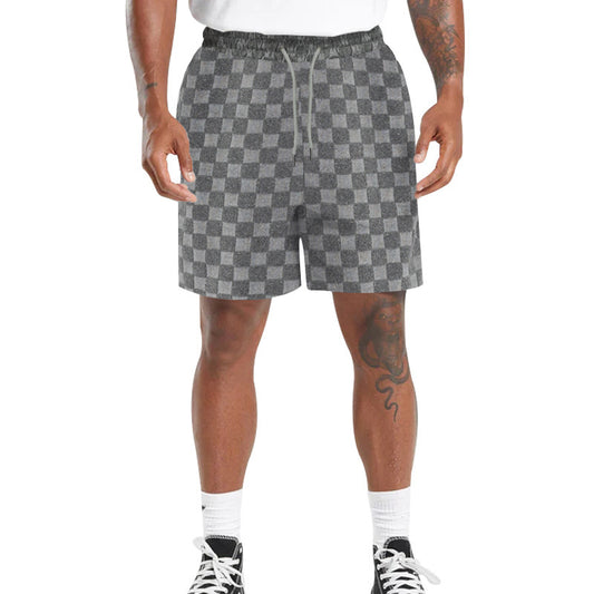Shorts Uomo Quadrettati Cinque Punti – Larghi, Sportivi e Casual