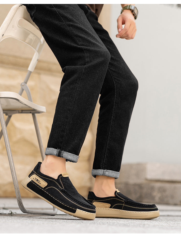 Scarpe Uomo Casual Slip-on – Leggere, Comode e Suola Morbida