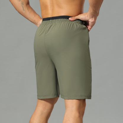 Pantaloncini Uomo Estivi – Shorts Sportivi Traspiranti in Ice Silk, Asciugatura Rapida e Vestibilità Comoda