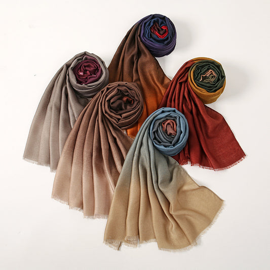 🧣 Sciarpa donna lunga in voile, leggera e versatile