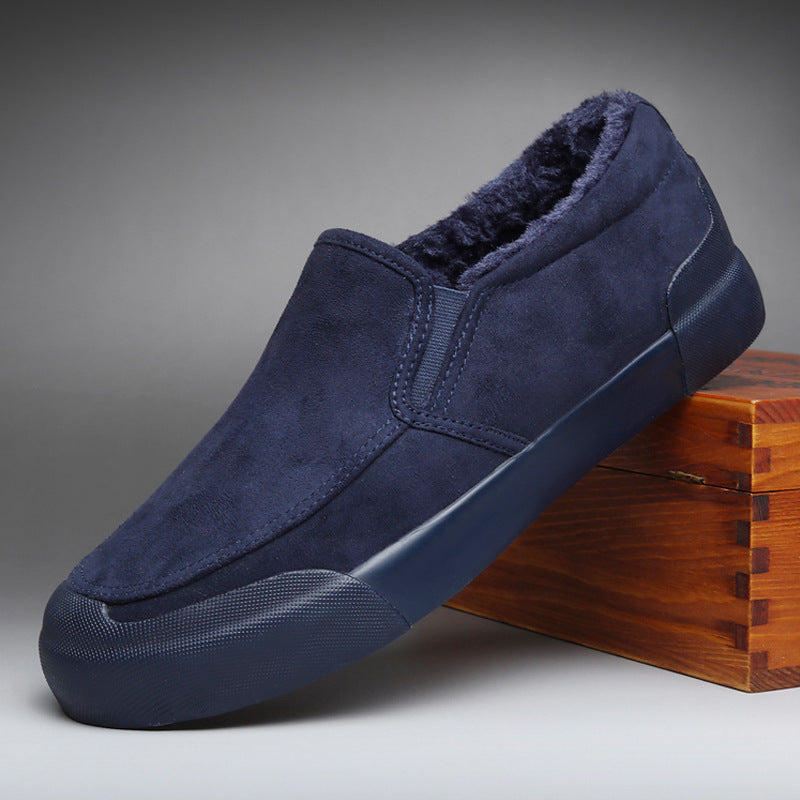 Scarpe Casual Uomo in Tessuto – Comode, Calde e Versatili con Fodera in Velluto