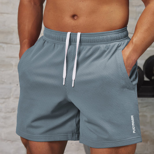 Shorts Sportivi Uomo in Mesh Traspirante – Asciugatura Rapida Fitness