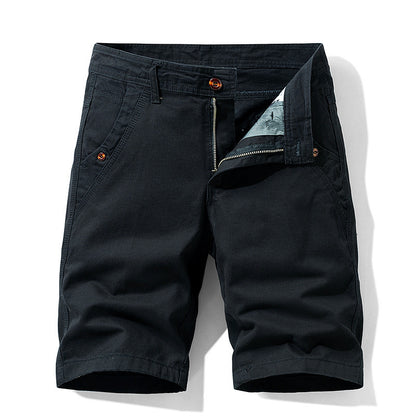Pantaloni Uomo in Cotone – Casual Overalls dritti basic