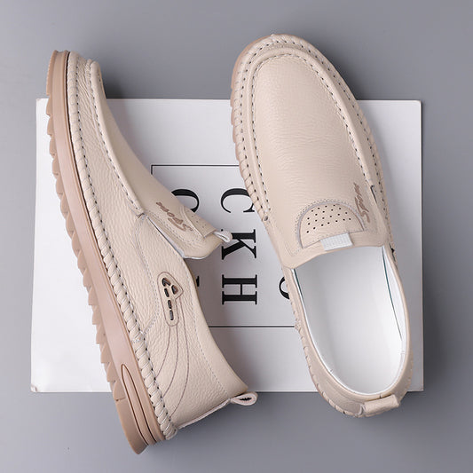 Scarpe Uomo Casual in Pelle per Guida