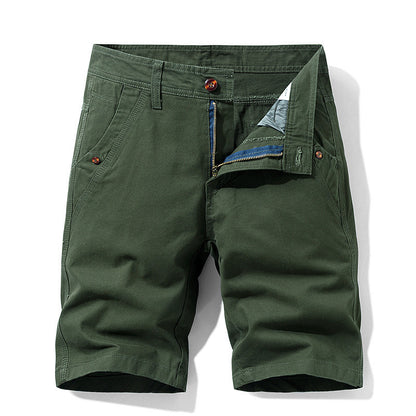 Pantaloni Uomo in Cotone – Casual Overalls dritti basic
