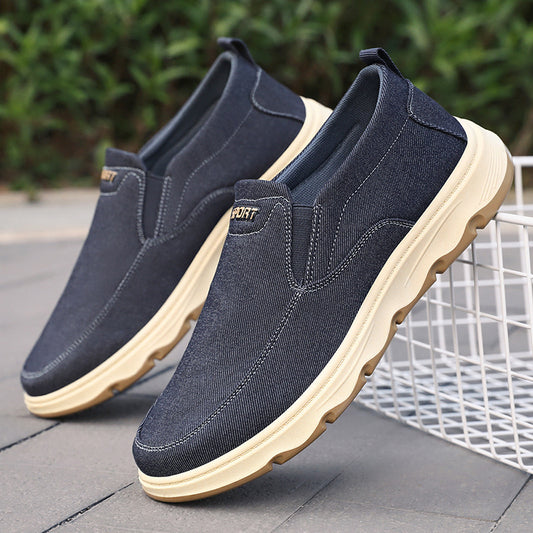 Scarpe Uomo Fashion Traspiranti e Comode – Casual Slip-On in Tela