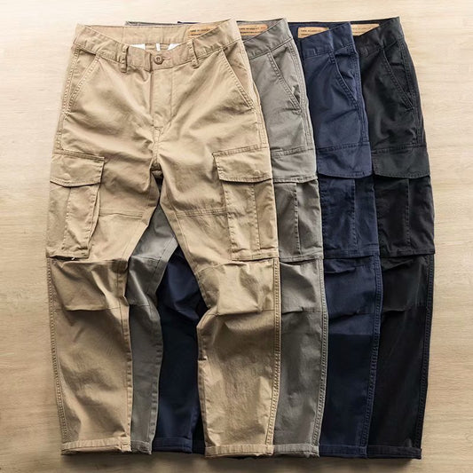 👷‍♂️ Pantaloni Uomo Multi-tasca – Stile Casual e Protezione in Ogni Situazione! 👷‍♂️