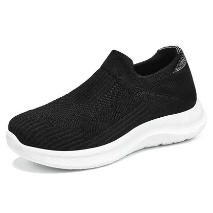 Women's Shoes Sports Soft Bottom Trendy Flying Woven
