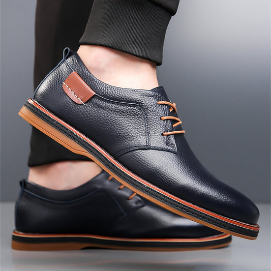 Scarpe Uomo in Pelle Vera Artigianali – Taglie Grandi, Cuciture Fatte a Mano⭐