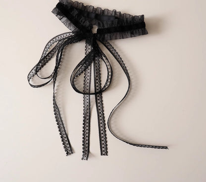 Choker Velvet Neck Ring Clavicle Chain