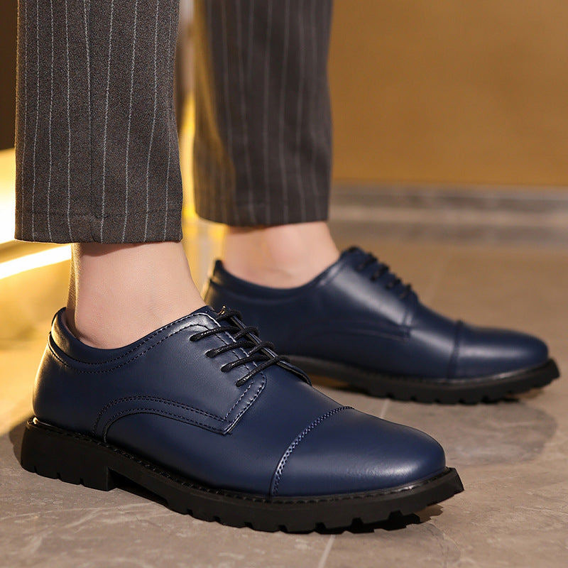 Scarpe Uomo Business Extra Large – Stile Britannico, Traspiranti e Antiscivolo