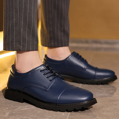 Scarpe Uomo Business Extra Large – Stile Britannico, Traspiranti e Antiscivolo