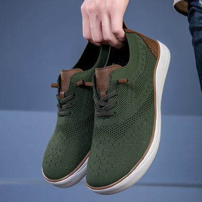 Scarpe Uomo Extra Large in Tessuto Mesh – Calzata Larga e Comoda