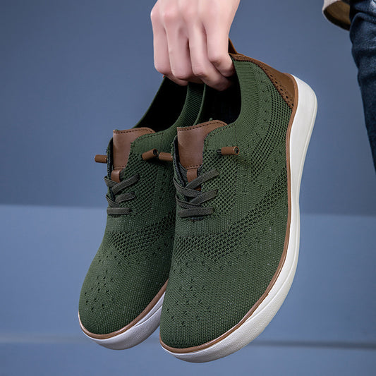 Scarpe Uomo Extra Large in Tessuto Mesh – Calzata Larga e Comoda