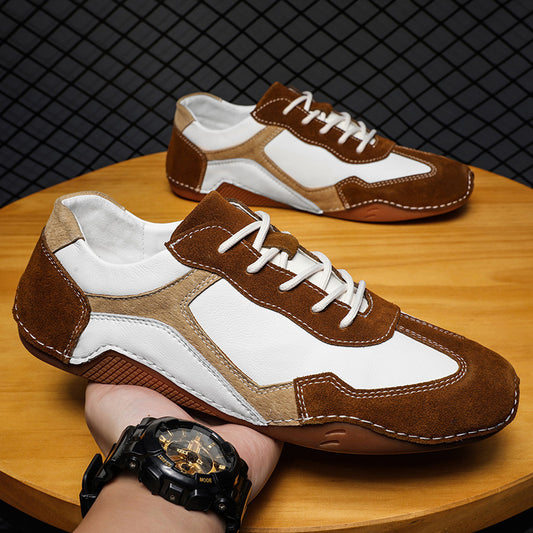 Scarpe Uomo Casual Creative – Gommino, Lacci e Design Trendy