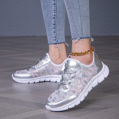 Hollow Breathable Fashion Lace-up Light Casual Shoes