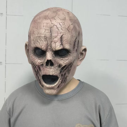 🧟♂️ Maschera Realistica da Zombie in Lattice  Full Face