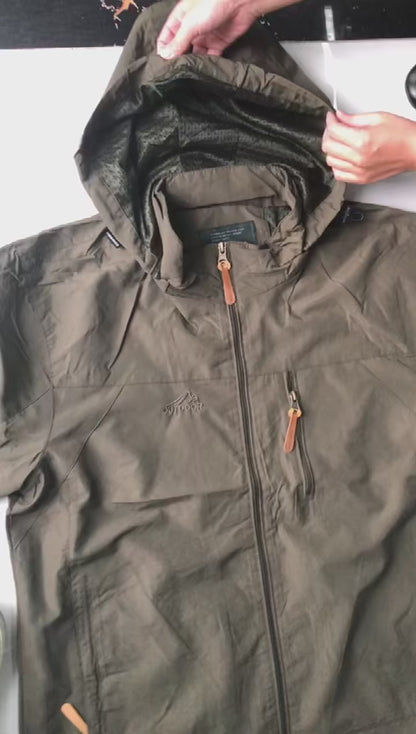 Giacca Tattica Impermeabile Antivento Casual Versatile Outdoor 🚩