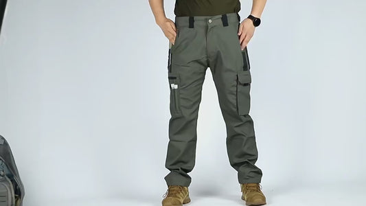 🛠️ Pantaloni Cargo Uomo Tattici Multitasche Impermeabili Outdoor XL 🛠️