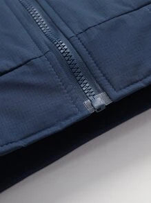 Primavera Autunno ✅Casual Solid Fashion Slim Bomber Blu,Grigio,Khaki